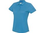 Just Cool JC045 | Girlie Cool Donna - Polo Certificata Wrap - Colore: Blu Zaffiro - Taglia: Xl