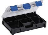 Allit 454400 Allit Scatola Per Minuteria Europlus Metabox Mini 63, Nero/Blu