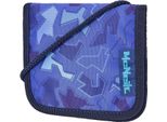 Mcneill Borsello Da Collo Portafoglio Neck Pouch Puzzle Blu