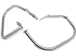 Barra Di Protezione Borse Per Harley Davidson Softail 00-17 Cromata
