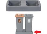 Plafor - Porta Rifiuti In Plastica - 2X53L