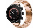Suunto Spartan Sport Wrist Hr Baro/Suunto Spartan Sport Wrist Hr/Suunto Spartan Sport/Suunto 9 Baro/Suunto 9/Suunto 7/Sony Smartwatch 2 Band: Imoshion Stalen Bandje Vlinder