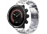 Suunto Spartan Sport Wrist Hr Baro/Suunto Spartan Sport Wrist Hr/Suunto Spartan Sport/Suunto 9 Baro/Suunto 9/Suunto 7/Sony Smartwatch 2 Band: Imoshion Stalen Bandje Vlinder