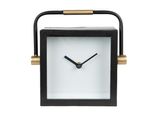 Orologio Da Tavolo Clayre & Eef 19 Cm Nero Bianco Ferro