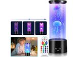 Jiubiaz Led Medusa Luci Notturne Lampada Dell'umore Luce Notturna Lampada Di Lava Rgb Lampada Da Tavolo Ufficio Artificiale