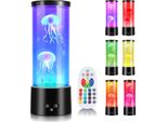 Jopassy Led Medusa Luci Notturne Lampada Lava Luce Lampada Da Tavolo Camera Da Letto Creativa Rgb Artificiale
