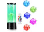 Jopassy Led Jellyfish Night Lights Lampada Dell'umore Luce Notturna Lampada Di Lava Rgb Lampada Da Tavolo Ufficio Artificiale