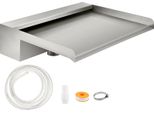 Vevor Doccia A Spruzzo Per Piscina Cascata Per Giardino Patio Fontana In Acciaio Inox 30X26X8 Cm