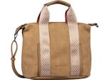 Borsa A Mano Tom Tailor Con Tracolla Lunga Cara, Marrone