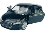Welly 2014 Audi Tt Coupé Nero 1:34-1:39 Modello In Metallo Pressofuso Nuovo In Scatola 43695