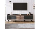 Credenza Merax "Zeus"" Con Cassetti, Ante Scorrevoli E Ripiani Regolabili"