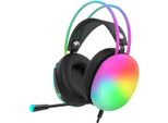 Inca IGK-X8S Inca Gaming Headset IGK-X8S 7.1, Usb, RGB-LED, Schwarz