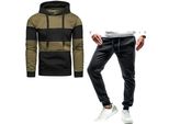 Recea Set Da Uomo Dimpleglow Verde-Nero Xl