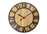 Orologio Da Parete Clayre & Eef Ø 46X5 Cm Mdf Marrone
