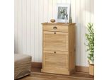Bei Cloris Scarpiera Vigo 60X35X96 Cm Pino Massiccio - Portascarpe Nuovo7253024 1Pacco