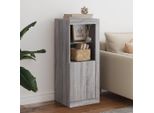 Stabli MöBel Credenza Con Luci Led Grigio Sonoma 41X37X100 Cm - Cassettiere CC7738603 1Pacco