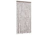 Vidaxl Tenda Fly Grigio E Bianco 100X200 Cm In Ciniglia