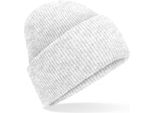 Beechfield B385R | Classic Engineered Deep Cuffed Beanie - Farbe: Cloud Grey - GrößE: Taglia Unica