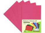Cartone A4 Ondulato Rosa Scuro 5 Pz