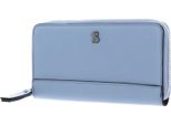 S.Oliver Portafoglio Zip Around Wallet Blue Grigio Cadetto