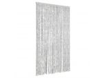 Vidaxl Tenda A Mosca Grigio 100X230 Cm Ciniglia