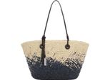 Suri Frey Borsa Shopper Sfy Sandy Shopper Blue Blu Scuro Beige
