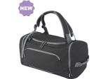 L-Merch 130046 | Zaino Duffel Borsa Da Viaggio - Colore: Nero Tinta Unita - Dimensioni: 47 X 29 X 28 Cm
