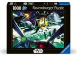 Ravensburger Puzzle 12000403 - Star Wars: X-Wing Cockpit - Puzzle Di Star Wars Da 1000 Pezzi Per Adulti E Bambini Dai 14 Anni In Su