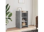 Vetrina Durevole Credenza Cemento Grigio 45X35X75 Cm Materiale Legno - Cassettiere Octo9591871 1Pacco