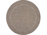 Tappeto Per Esterni Relax Brown 160 Cm Rotondo