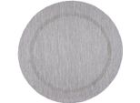 Tappeto Per Esterni Relax Argento 120 Cm Rotondo