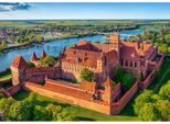 Castorland Puzzle Castello Di Malbork, Polonia 500 Pezzi
