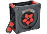 Brennenstuhl Avvolgicavo Professionale Da Cantiere Con Powerblock Kc 3200 5 IP44, 33+5M H07RN-F 3G2,5