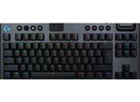 Logitech G G915 X - Tastiera - Lightspeed - Tkl - Retroilluminata - Senza Fili - Bluetooth 5.0, 2.4 Ghz, Usb - Qwerty - Internazionale Usa - Tastiera: Gl Tactile - Nero (920-012721)