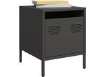 Best MöBel Comodini 2 Pezzi Nero 35X39X43,5 Cm Acciaio - Comodini E Armadi CL8525307 1Pacco