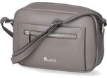 Kaerlek Borsa Per Fotocamera/Borsa A Tracolla Da Donna, Grigio Sintetico