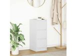 Vidaxl Credenza Bianca 29,5X34X76 Cm Materiale A Base Di Legno