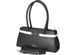 Kaerlek Borsa Da Donna Con Manico/Borsa A Tracolla In Ecopelle Nera