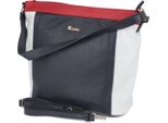 Kaerlek Borsa A Tracolla/Borsa A Secchiello Da Donna In Ecopelle Blu