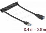 Delock 90367 Delock Usb 5 Gbps Spiralkabel Typ-A Stecker Zu Typ-A Buchse