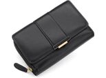 Portafoglio Donna Portafoglio Donna In Finto Cuoio Con Tasca Portamonete Con Cerniera Mini Portafoglio Porta Carte Di Credito Con 9 Slot Per Carte