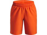 Pantaloncini Under Armour Tech Woven Wordmark Arancione 10-12 Anni Ragazzi Arancione 10-12 Anni