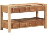Mobile Tv Vidaxl Marrone 83 X 33 X 46 Cm In Legno Massiccio Di Recupero