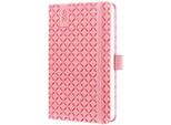 Sigel J6110 Sigel Agenda Tascabile Jolie Flair 2026, Pelle Finta, A6, Rosa