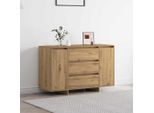 Maison Exclusive - Credenza Rovere Artigianale 120 X 41 X 75 Cm Legno Multistrato