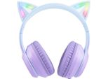 Onikuma B90 Cuffie Gaming Wireless Rgb Microfono Sensibile - Viola Sfumato