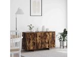 Vidaxl Credenza In Rovere Fumé 135 X 41 X 69 Cm Materiale In Legno