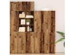 Vidaxl Credenza In Legno Di Recupero 30 X 42,5 X 185 Cm Materiale A Base Di Legno