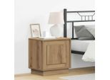 Vidaxl Comodino In Rovere Artigianale 44 X 34,5 X 45 Cm Materiale A Base Di Legno