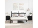 Vidaxl Comodino 2 Pezzi Look Rovere Nero 40 X 35 X 50 Cm